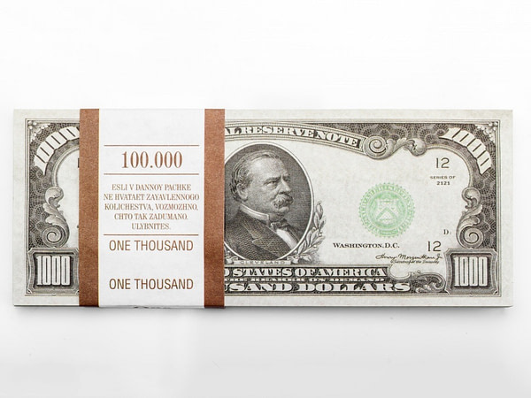 1000 dollar américain faux billets