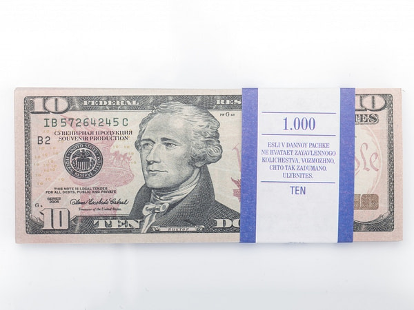 10 dollar américain faux billets