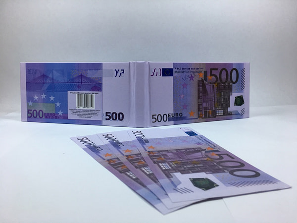 Bloc-notes détachable de 500 euros