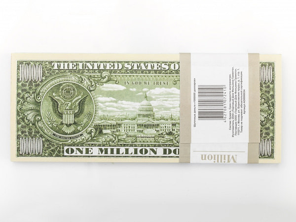 1000000 dollar américain faux billets