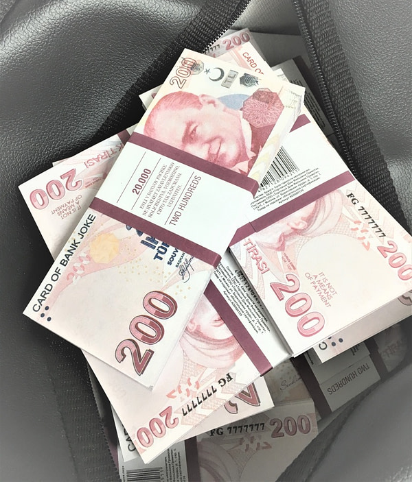 Sac d'argent 200 lires (100 paquets)
