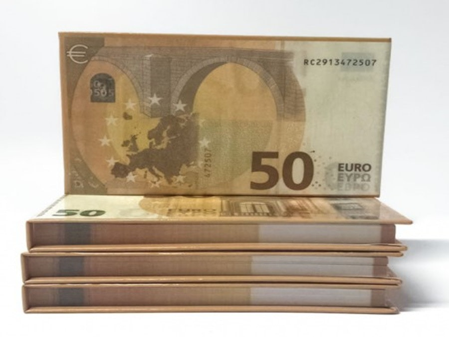 50 Euro Bloc-notes détachable